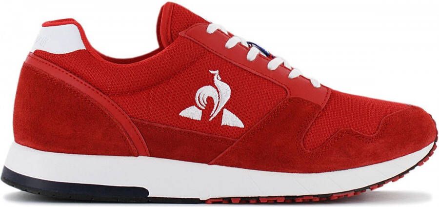 Le Coq Sportif Jazy Sport Heren Sneakers Sportschoenen Schoenen Rood  1920113 - Schoenen.nl