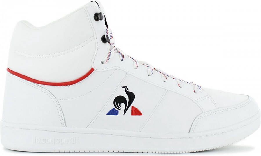 LCS Court Arena Mid France Olympic Heren Sneakers Sportschoenen Schoenen Leer Wit