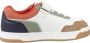 Le Coq Sportif Lcs Court Breaker Ps Schoenen Bruin Wit Jongen - Thumbnail 1