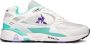 Le Coq Sportif Lcs R1100 Nineties Hardloopschoenen Gemengde volwassene Witte - Thumbnail 1