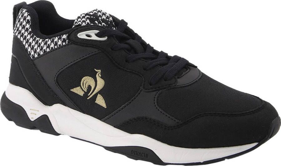 Le Coq Sportif Dames sportschoenen Lcs R500 Pied De Poule Black Dames