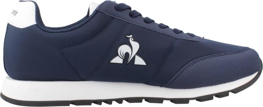 Le coq sportif Blauwe Casual Textiel Sneakers met Rubberen Zool
