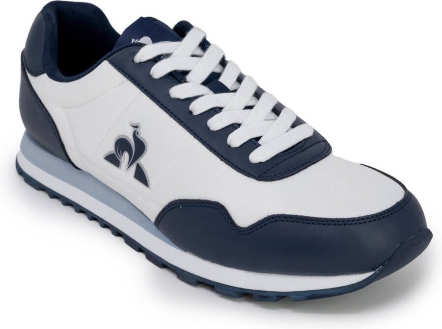 Le Coq Sportif Stijlvolle witte sportieve sneakers met rubberen zool White Heren