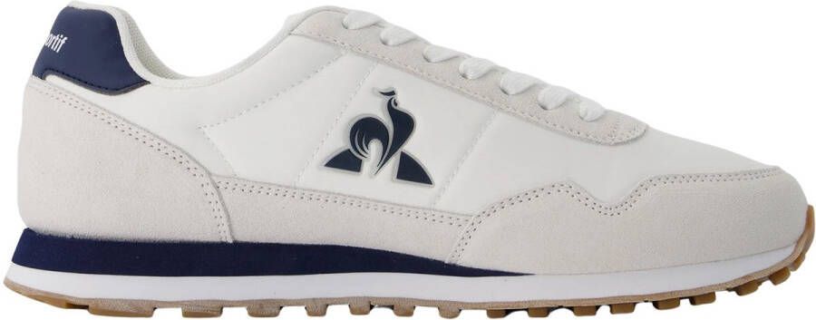Le Coq Sportif Kleurrijke Slip-On Sportieve Sneakers White Heren