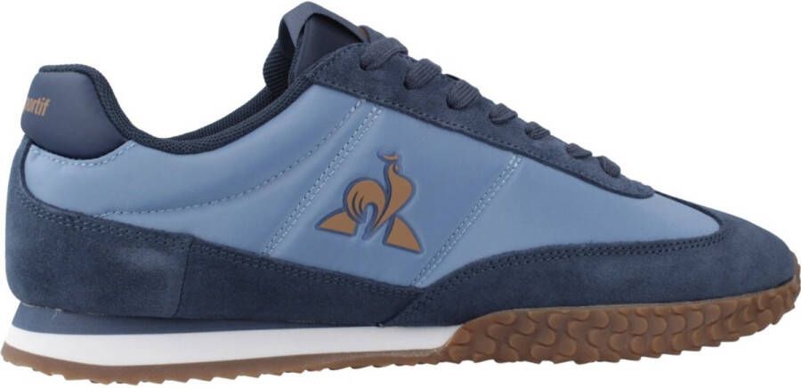 Le Coq Sportif Blauwe Casual Sneakers voor Mannen Blue Heren