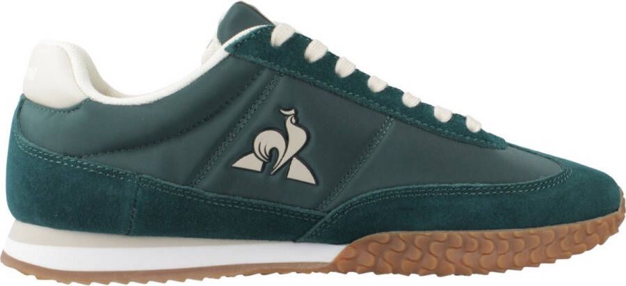 Le Coq Sportif Groene Sportieve Textiel Sneakers Green Heren