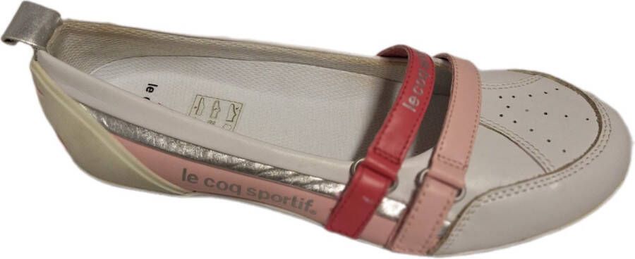 LE COQ SPORTIVE -BALLERINA-LUNGO-WHITE PINK