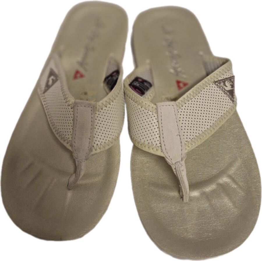LE COQ SPORTIVE -NEW MEDUSA-SLIPPER-CHAMPAGNE