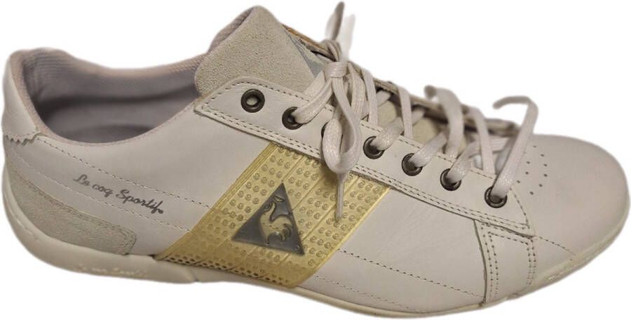 LE COQ SPORTIVE -SNEAKER-BUTTON LOW-WHITE CREAM