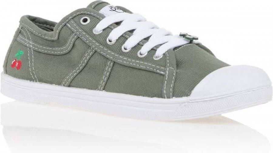 Le temps des cerises DE TIJD VAN DE KERSEN Manden Sportwear Basic 02 Canvas Groen Khaki Dames