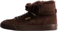 Le temps des cerises Baskets Montante en cuir - Bruin