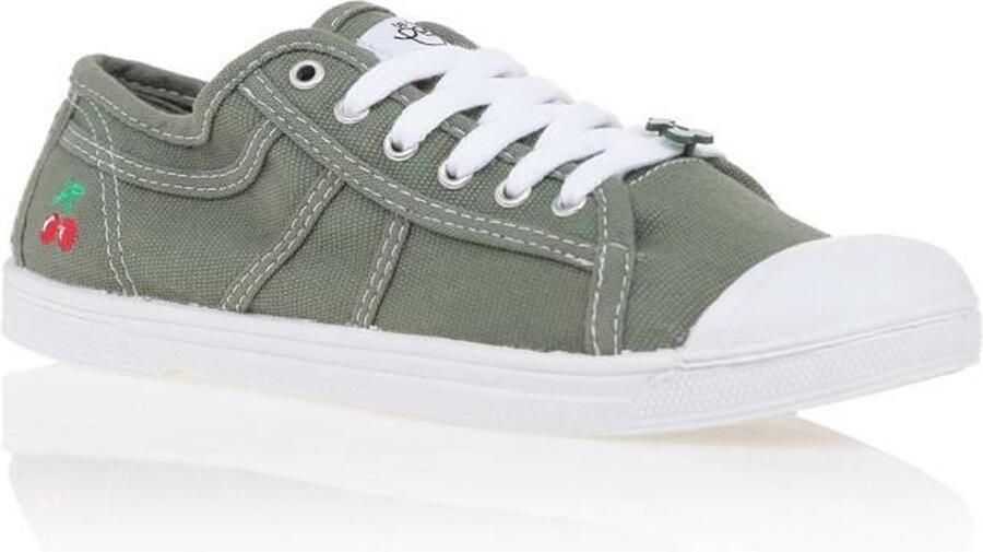 Le temps des cerises DE TIJD VAN DE KERSEN Manden Sportwear Basic 02 Canvas Groen Khaki Dames