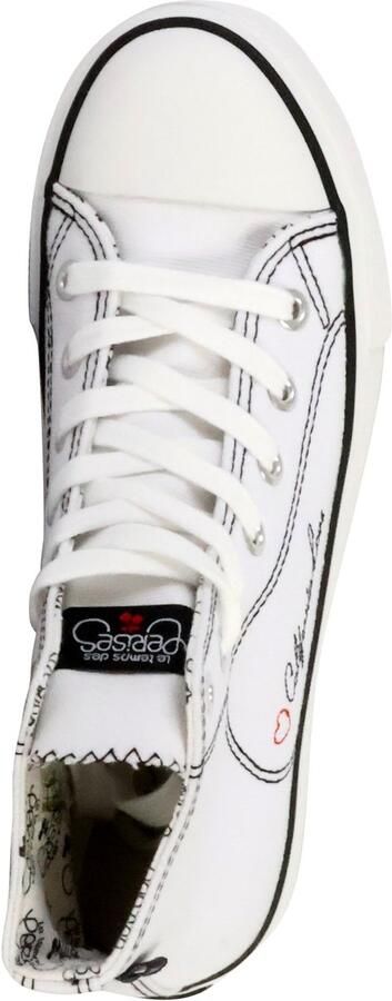 Le temps des cerises Dream hoge sneakers met veters - Foto 2