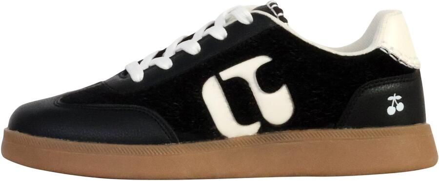 Le temps des cerises Lage sneakers met veters van model Lilou - Foto 4