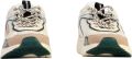 Le temps des cerises Lage sneakers met veters van model Mia - Wit