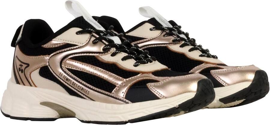 Le temps des cerises Mia Lage Sneakers Met Kant