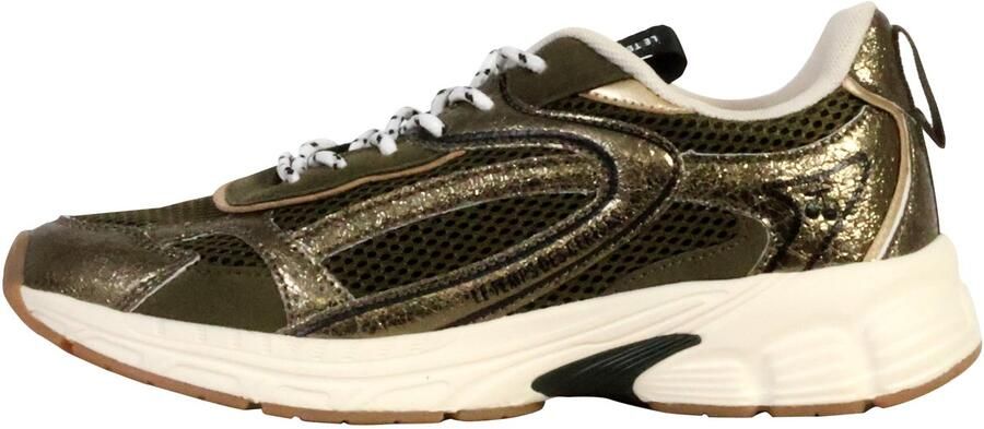 Le temps des cerises Mia Lage Sneakers Met Kant