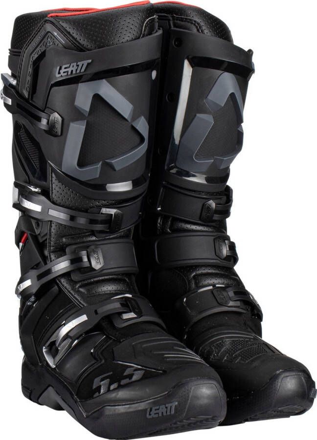 Leatt 5.5 FlexLock Black Motocross Boots Laars