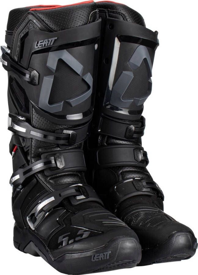 Leatt 5.5 FlexLock Black Motocross Boots Laars