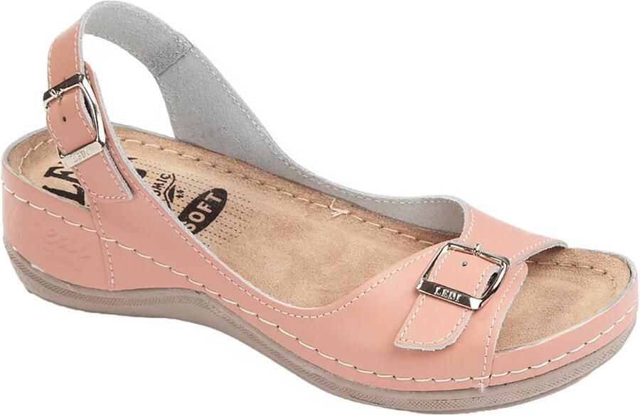 Ledi Anatomi Leren Dames Sandalen Comfort Schoenen