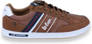 Lee Cooper Heren Smithfield N Men Low Tortoise Shell COGNAC