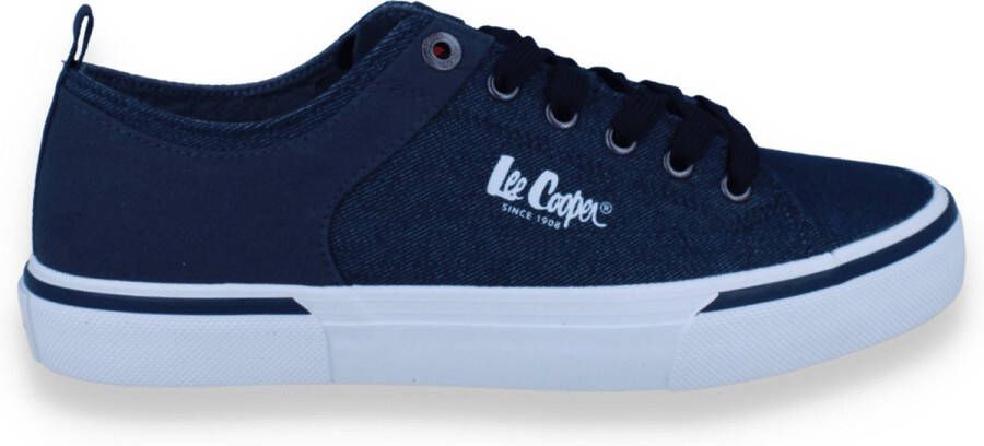 Lee Cooper Heren Sneaker Blauw