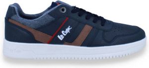 Lee Cooper Heren Sneaker Blauw