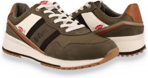 Lee Cooper heren sneaker kaki