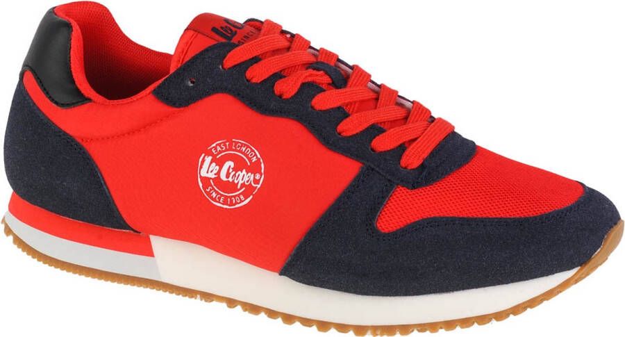 Lee Cooper LCW 22 31 0854M Mannen Rood Sneakers