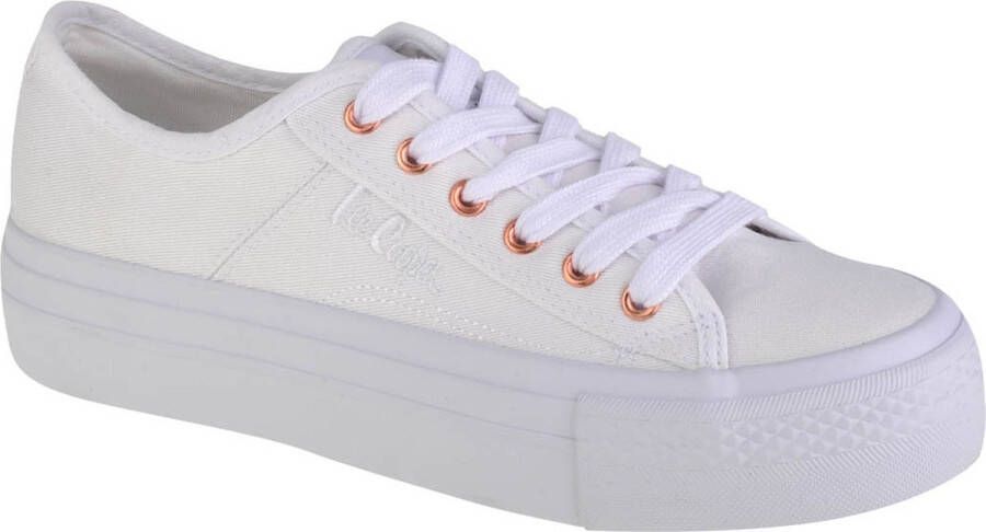 Lee Cooper LCW-22-31-0890L Vrouwen Wit Sneakers
