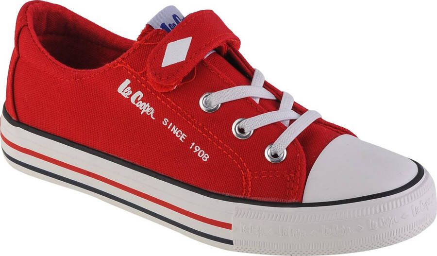 Lee Cooper LCW-22-44-0803K voor een jongen Rood Sneakers