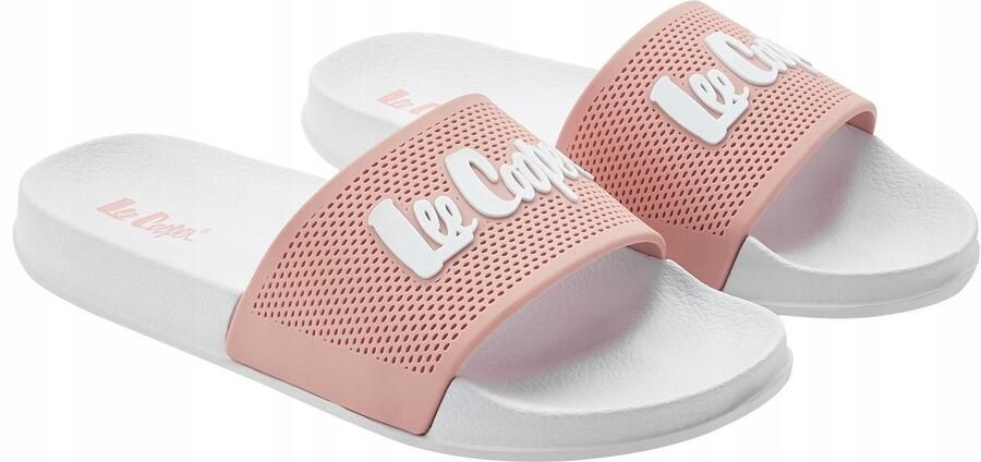 Lee Cooper Dames Klompen Roze Wit Comfortabel & Licht