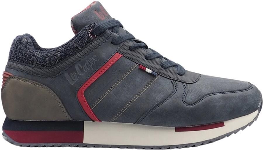 Lee Cooper LCJ-21-29-0642M Heren Sneakers Donkerblauw - Foto 1