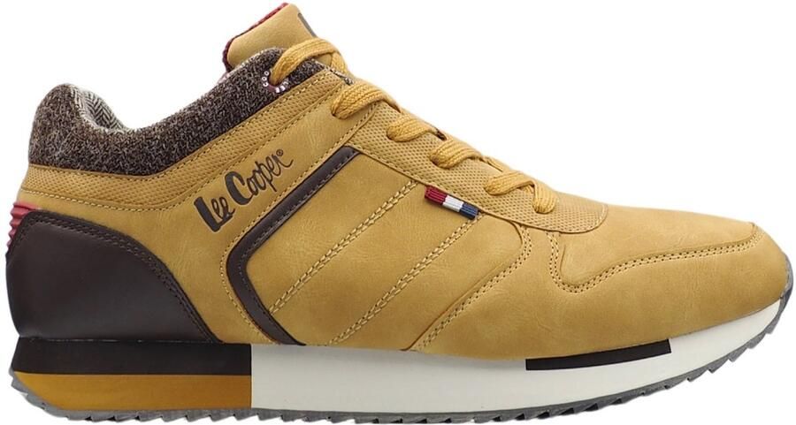 Lee Cooper LCJ-21-29-0643M Heren Sneakers Bruin