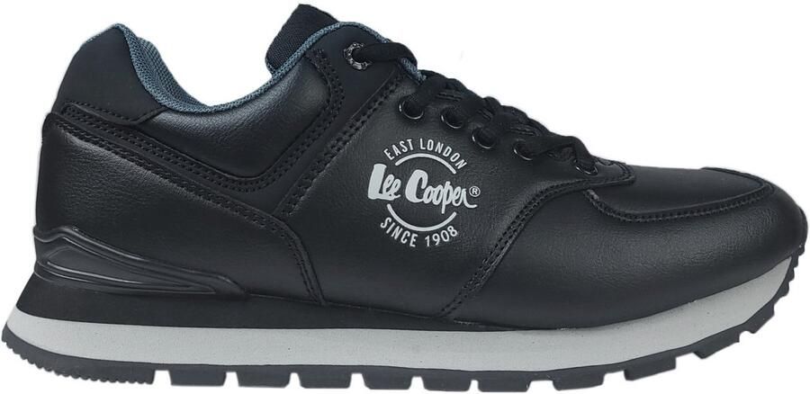 Lee Cooper LCJ-23-31-3073M Heren Sneakers Zwart