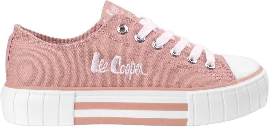 Lee Cooper Sneakers Dames Roze