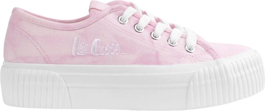 Lee Cooper Sneakers Dames Roze