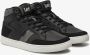 Lee Footwear Heren Sneaker Dean Men Mid Black Zwart - Thumbnail 2