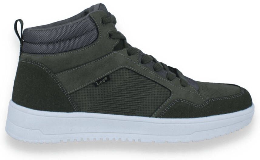 Lee Footwear Heren Sneaker High Luka Men Mid Military Olive Kaki