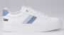 Lee Footwear Sneaker Layla Women Low Bright White Dark Denim WIT - Thumbnail 1