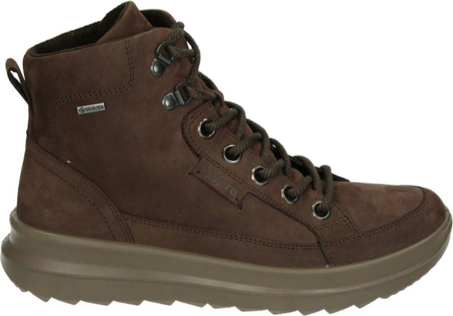 Legero 350~DREAMER~~~~~~~~~~~~~~~~~~~ Hoge sneakersVeterlaarzenDames veterschoenenDames sneakersHalf-hoge schoenen Bruin