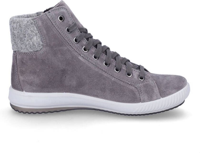 Legero dames leren high-top sneaker Tanaro 5.0 grijs