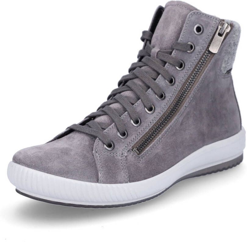 Legero dames leren high-top sneaker Tanaro 5.0 grijs