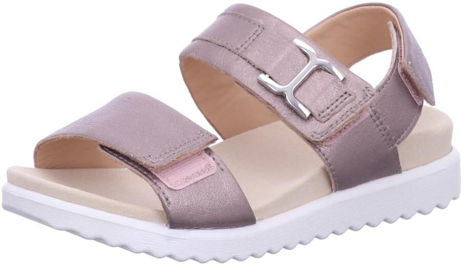 Dames Sandalen Zwart Leer Comfortabele Pasvorm