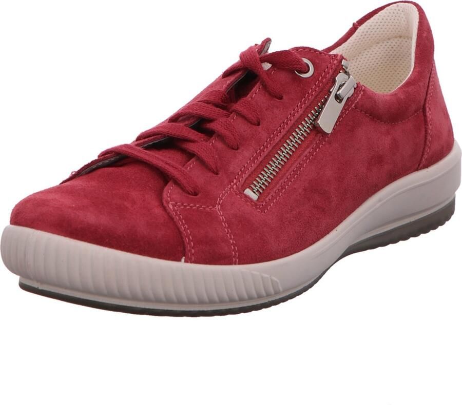 Legero Veterschoen 'Sneaker Damen 2-001162-5550 Rauleder in rot' rood