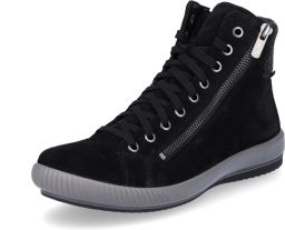 Legero Veterlaarsjes 'Schnürstiefel Damen 2-000269-0000 Echtleder in schwarz' zwart