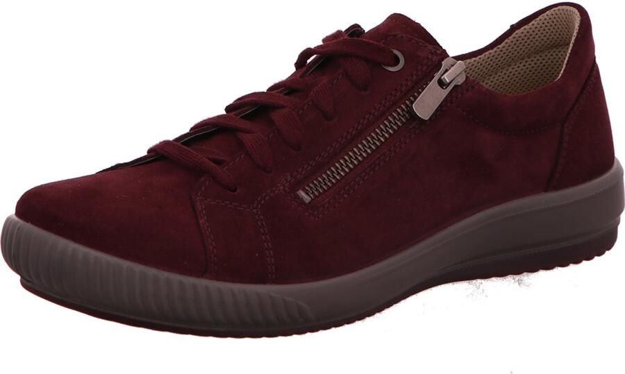 Legero dames veterschoenen donkerrood