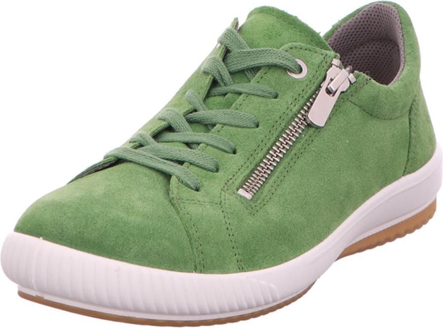Legero dames veterschoenen olijfgroen