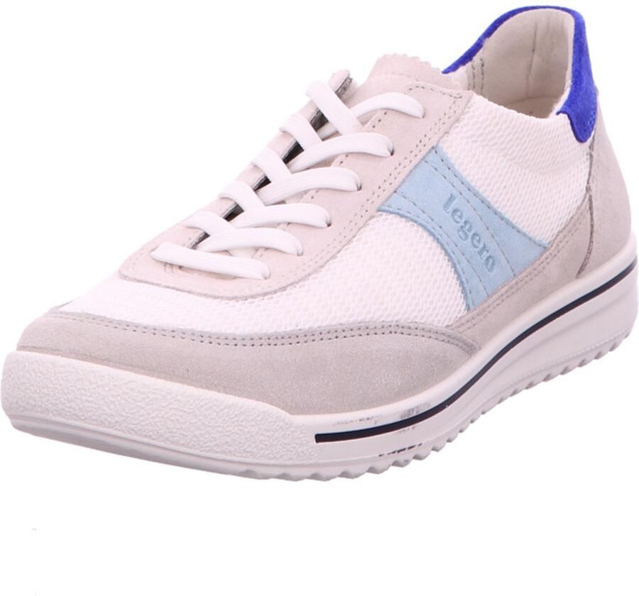 Legero dames veterschoenen zilver
