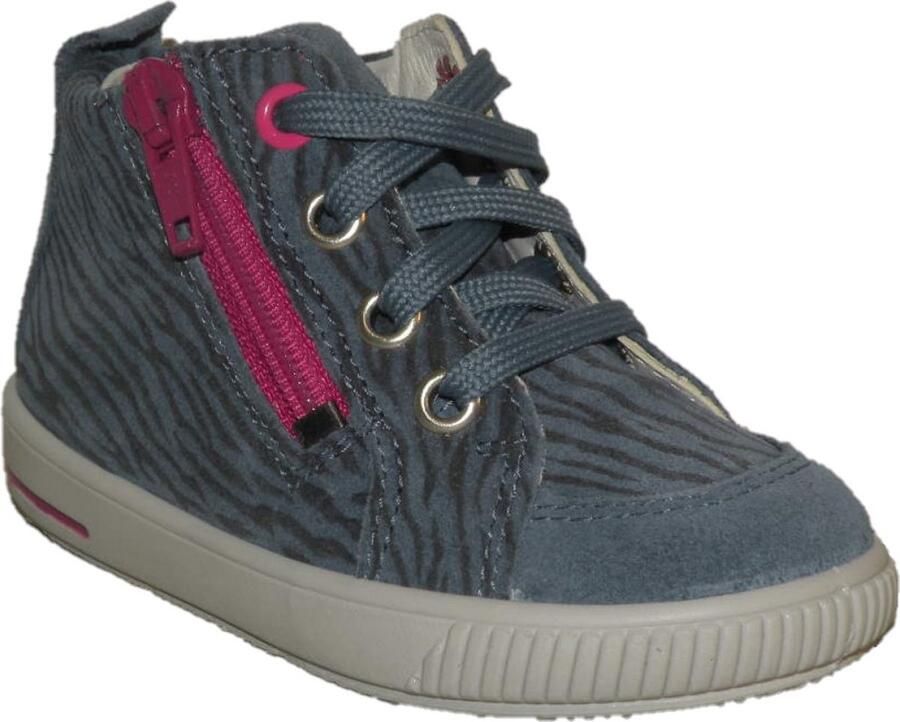 Legero meisjes veterschoenen blauw